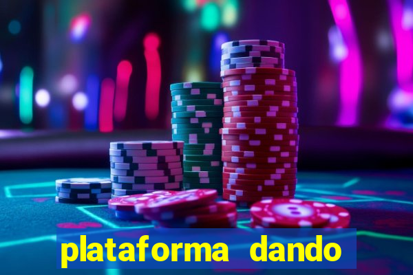 plataforma dando bonus de cadastro